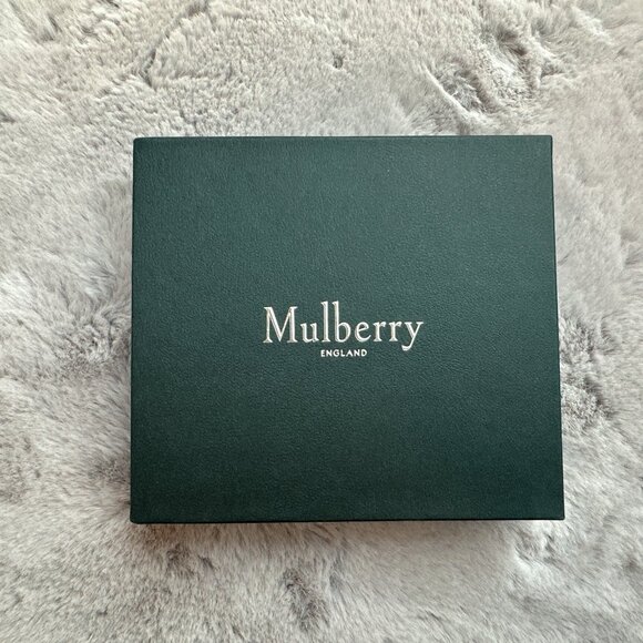 Authentic Mulberry Small Zip Coin Pouch in Black Small Classic Grain - Picture 10 of 10